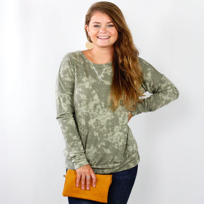 Tie Dye Slouch Top