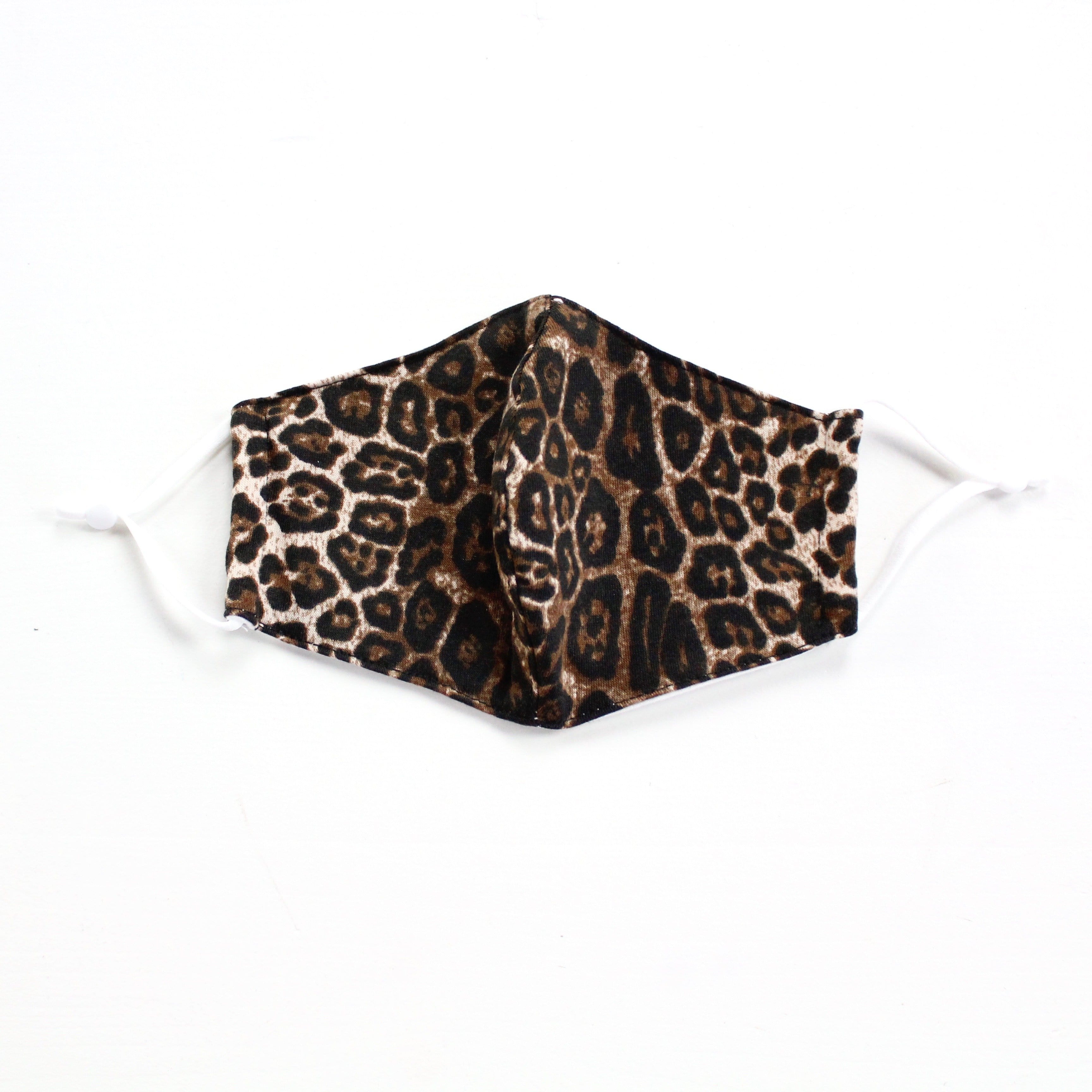 Kids Leopard Face Covering