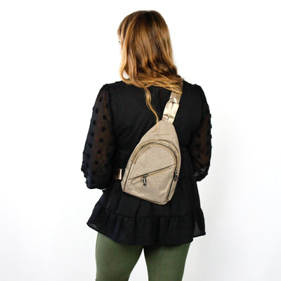 Crossbody Sling Backpack