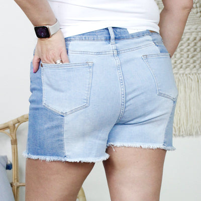 Contrast Panel Shorts