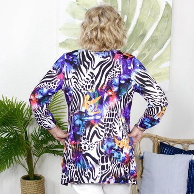 Multicolor Print Top
