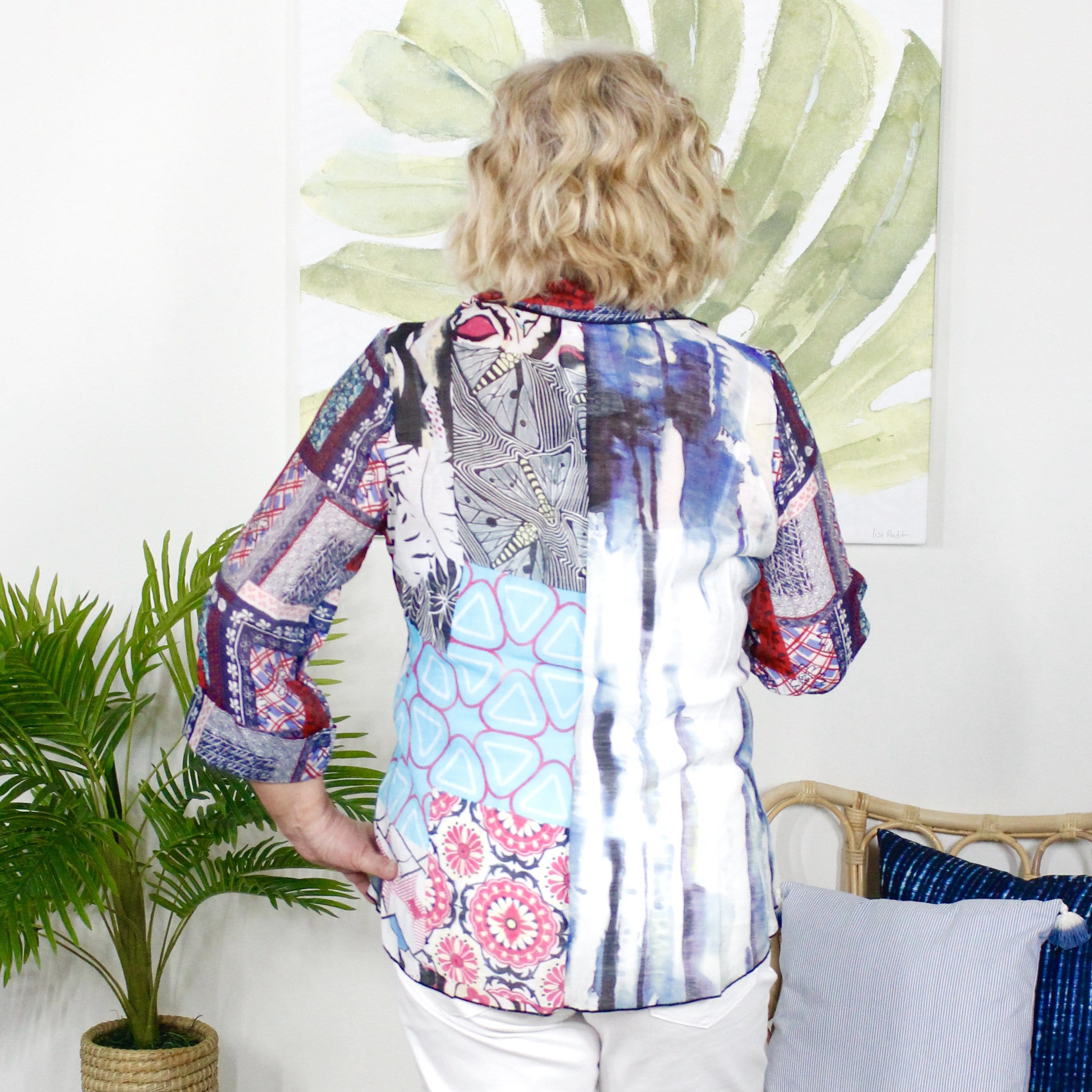 Artsy Floral Cardigan