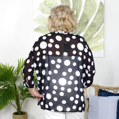 Modern Dot Blouse