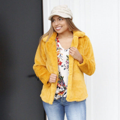 Faux Fur Jacket