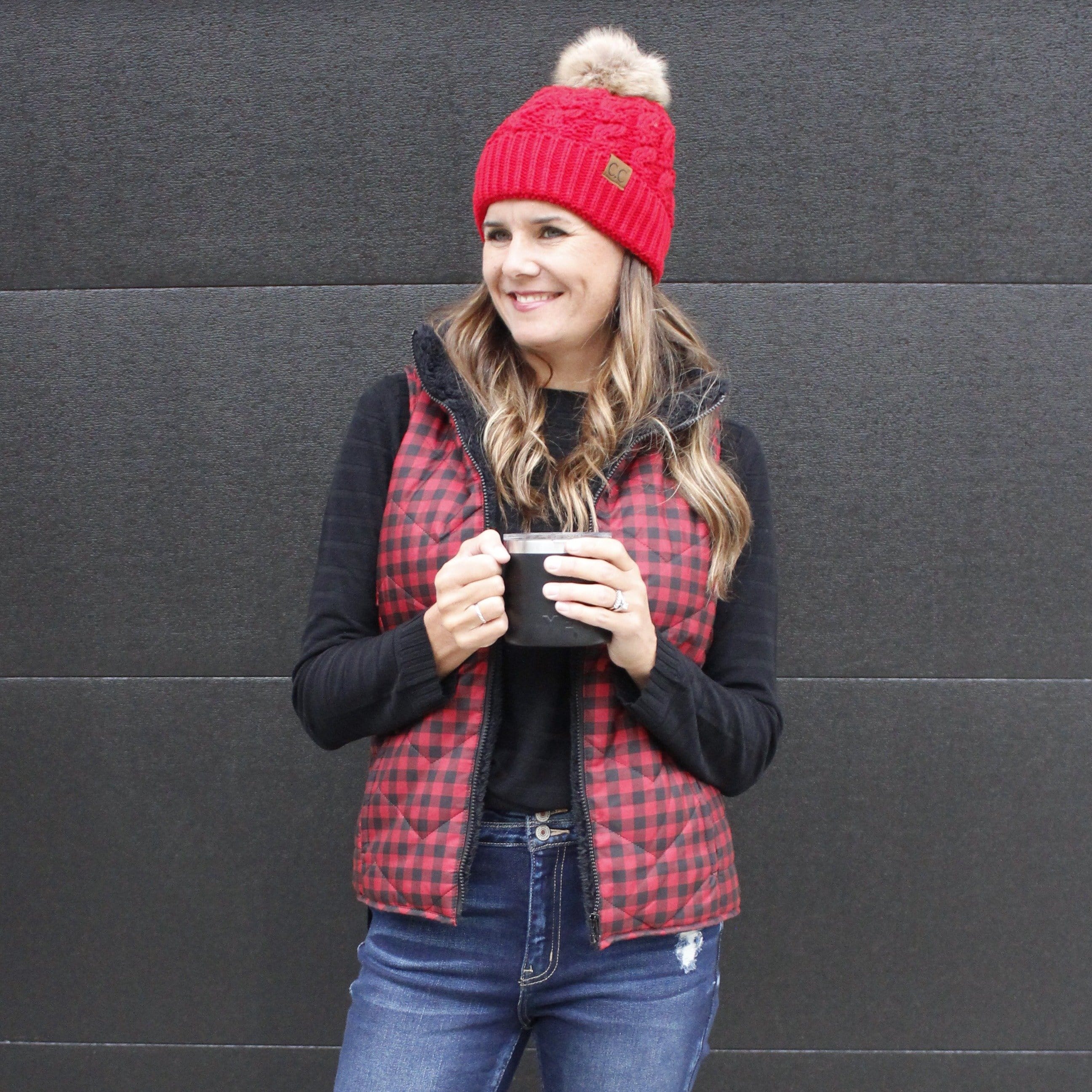Plaid Quilt Vest