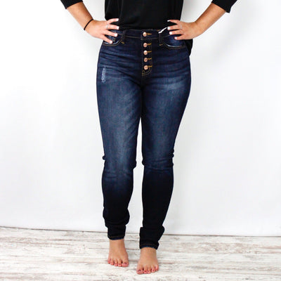 Alina High Rise Super Skinny Jeans