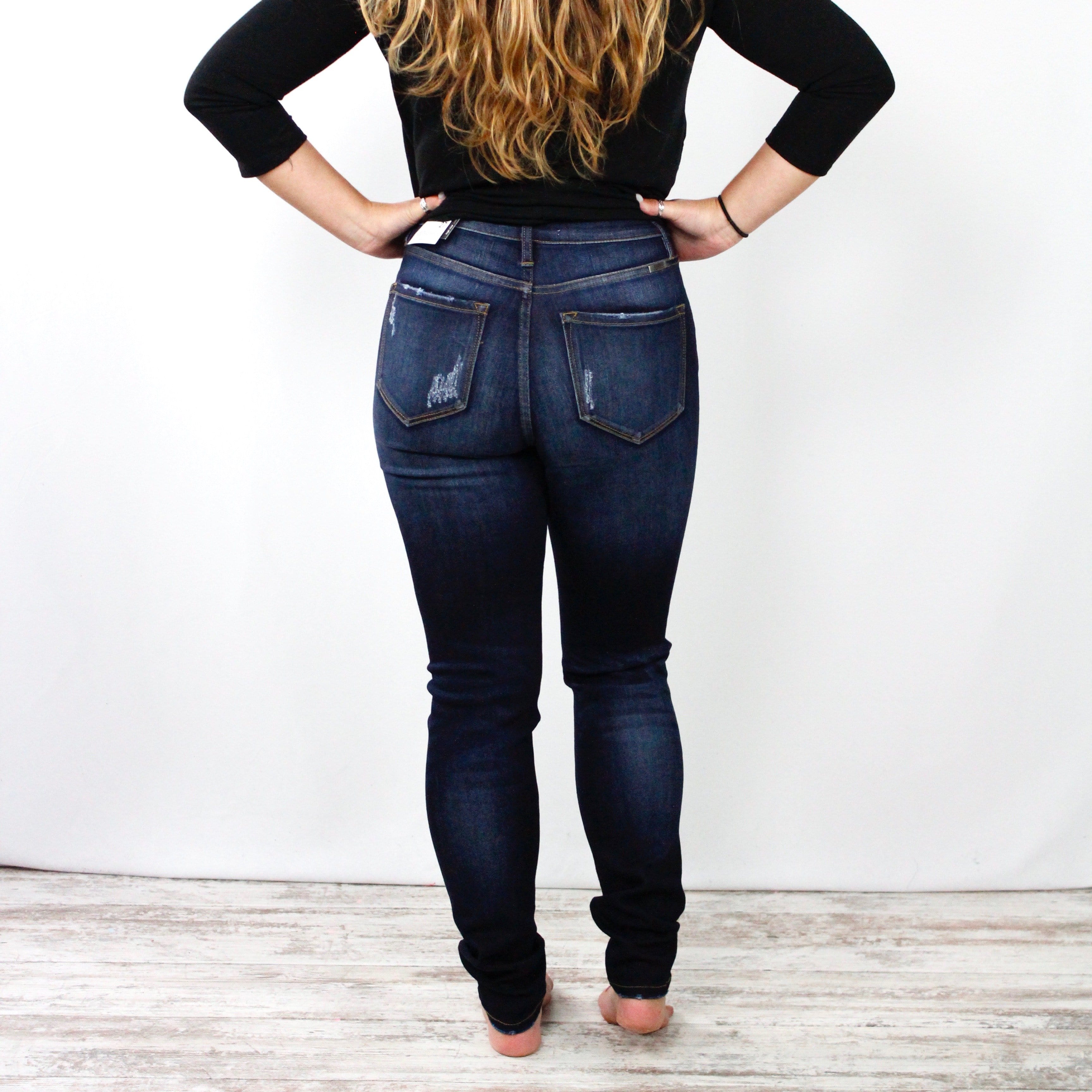 Alina High Rise Super Skinny Jeans