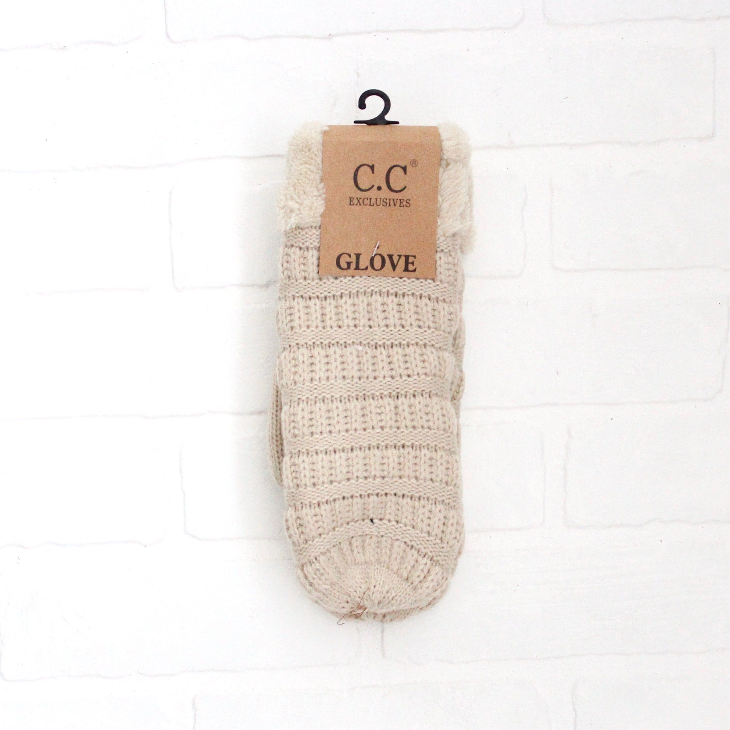 Solid Knit Mitten