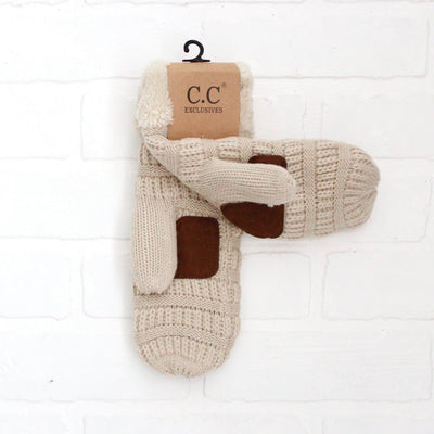 Solid Knit Mitten