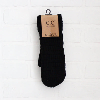 Solid Knit Mitten