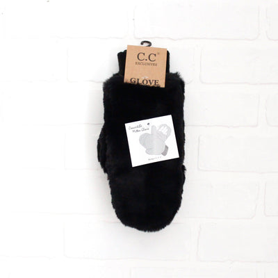 Fur Lined Mitten