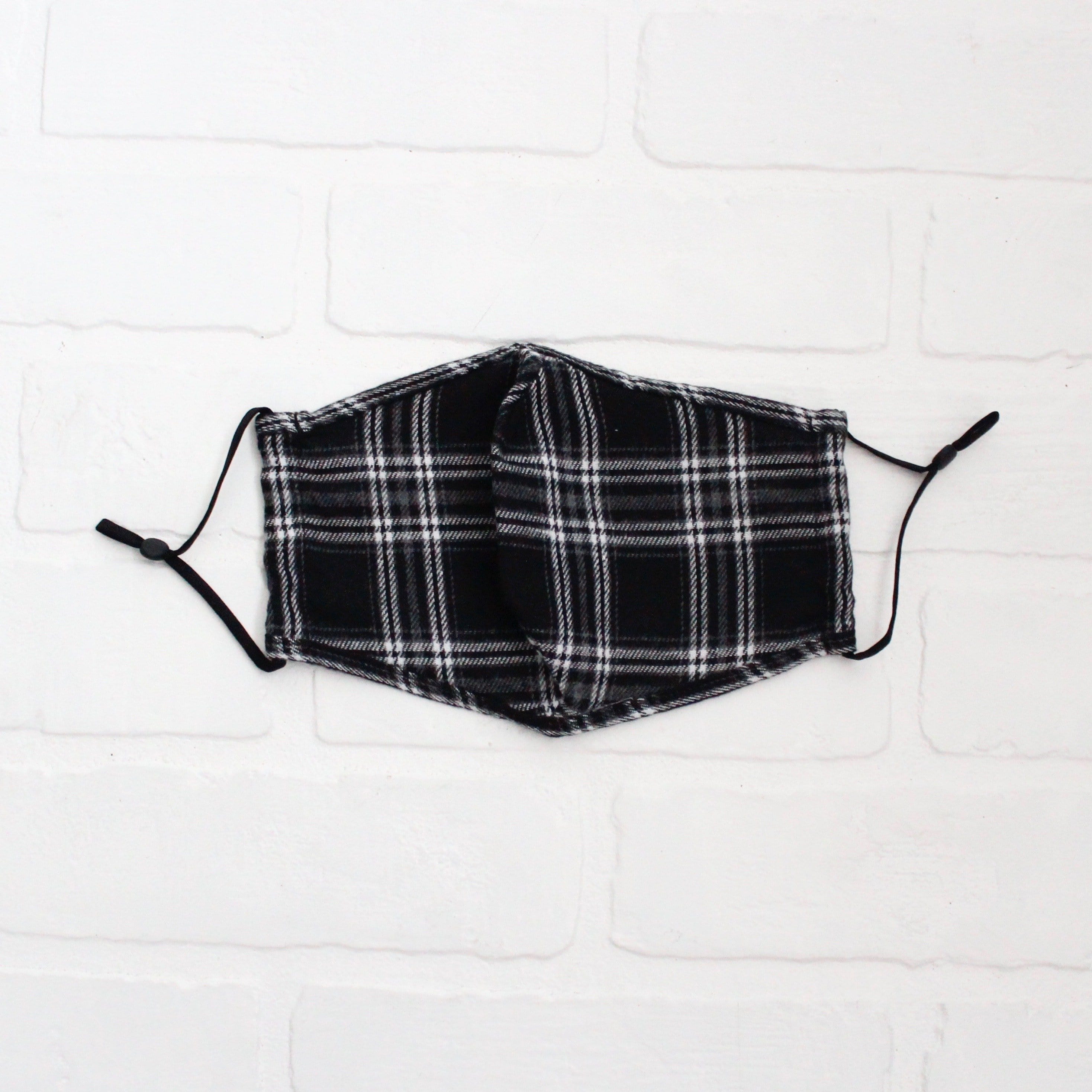 Adult Plaid Face Covering
