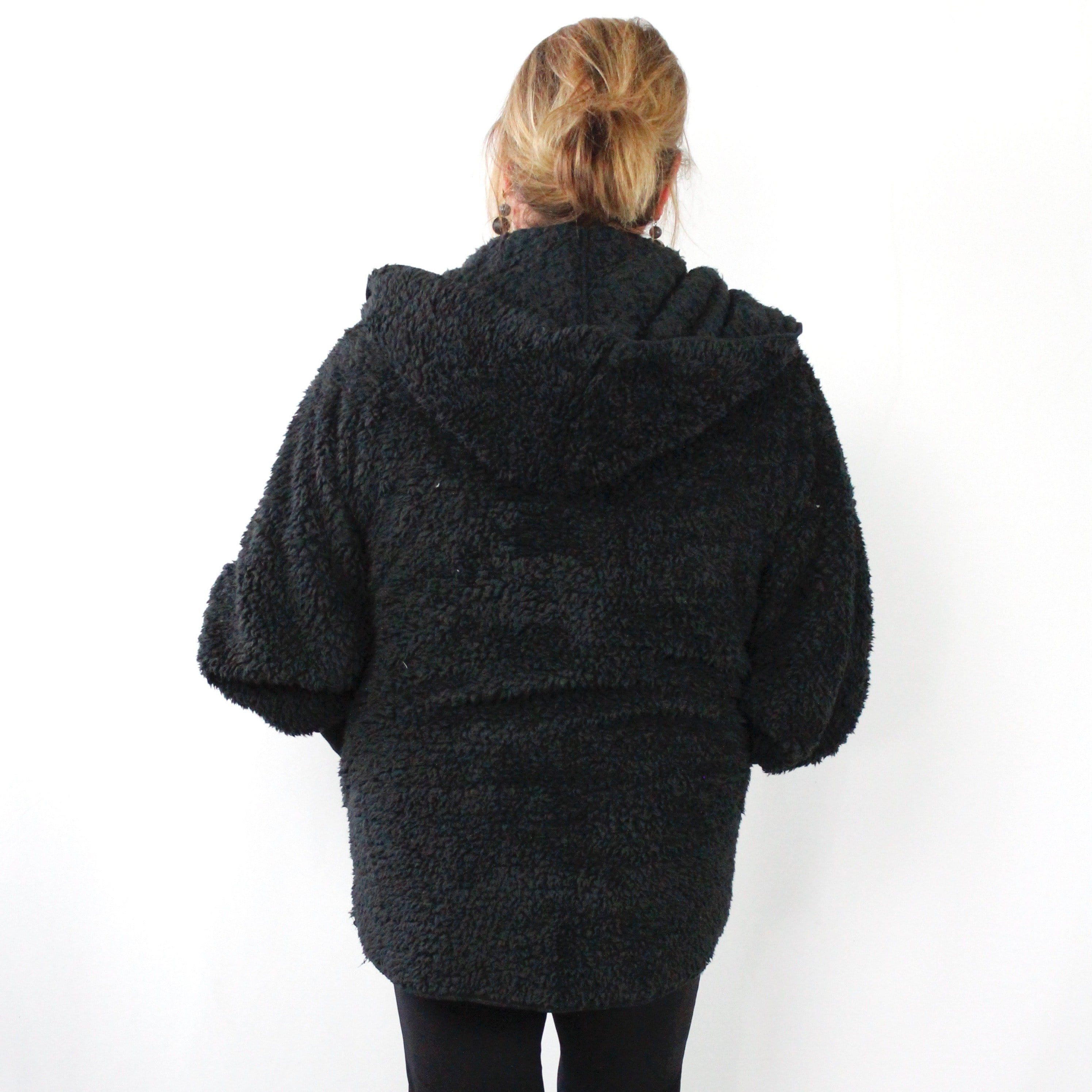 Plush Sherpa Cardigan Onesize
