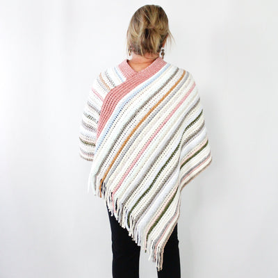 Sweet Magnolias Chenille Poncho