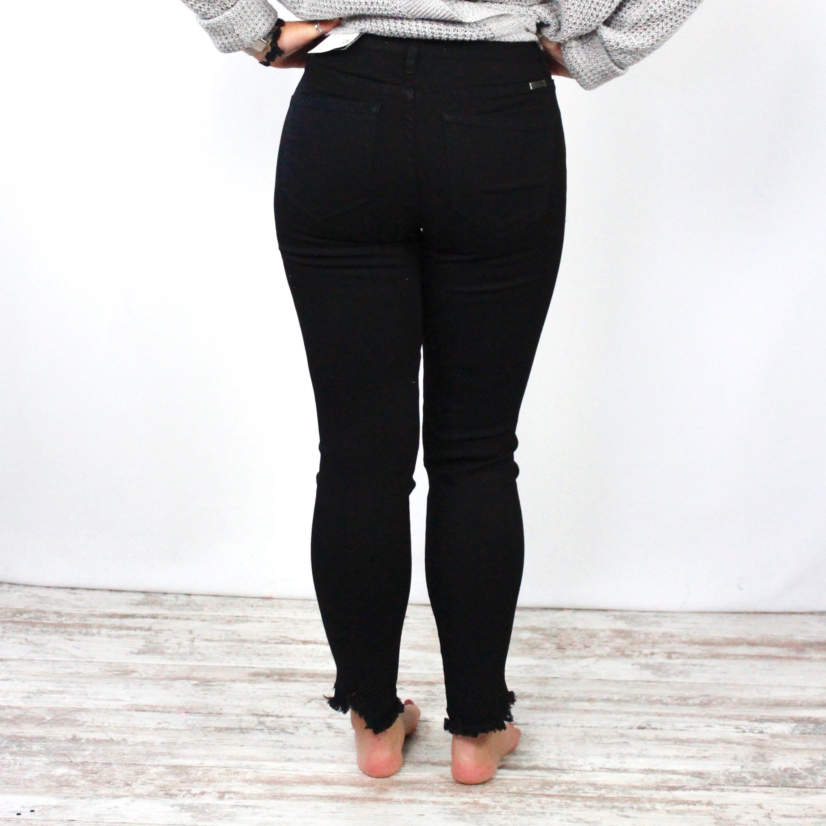 Dayana Black High Rise Skinny Jean