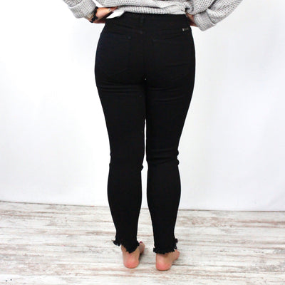 Dayana Black High Rise Skinny Jean