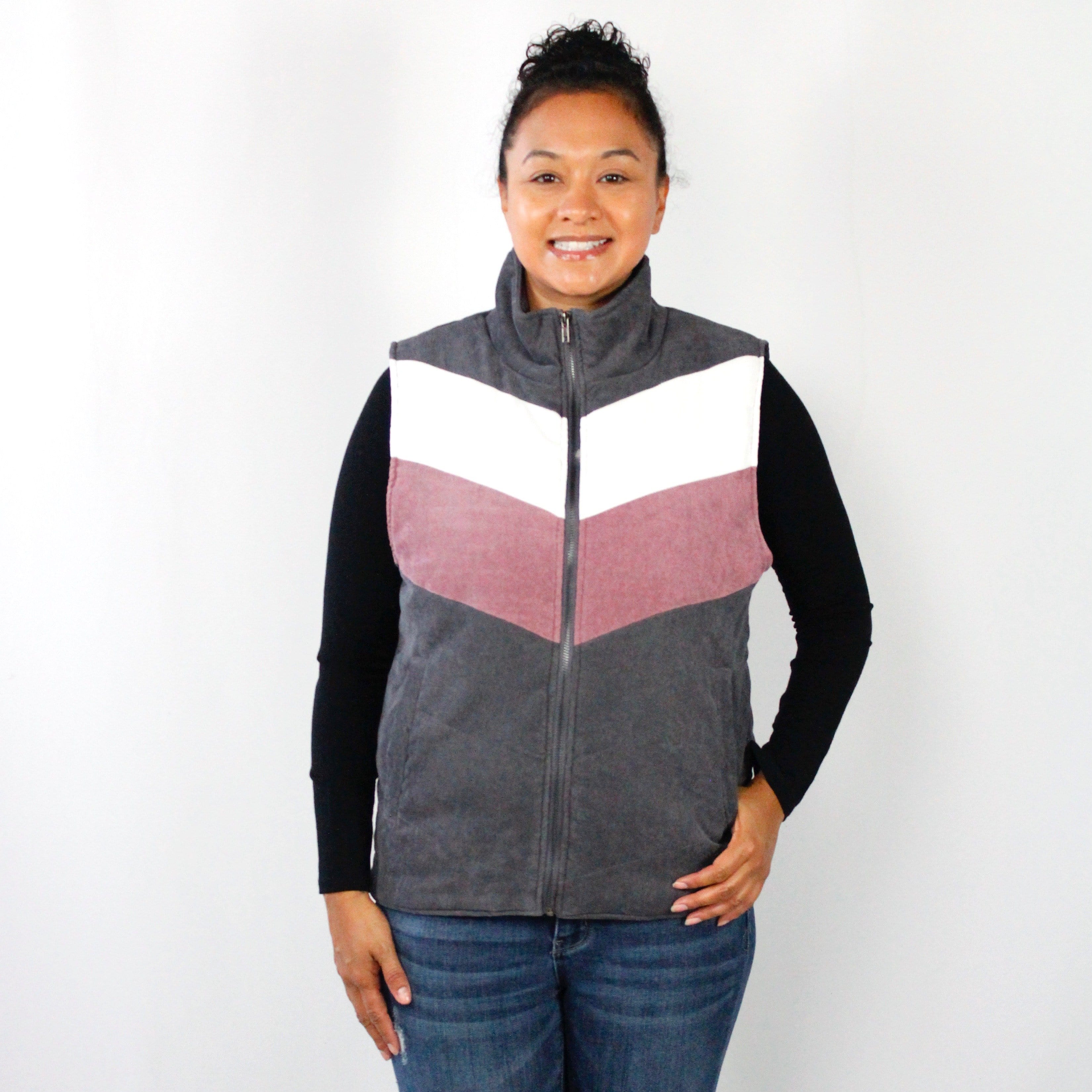 Aztec Zipper Vest