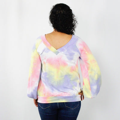 Tiedye Front Pocket Pullover