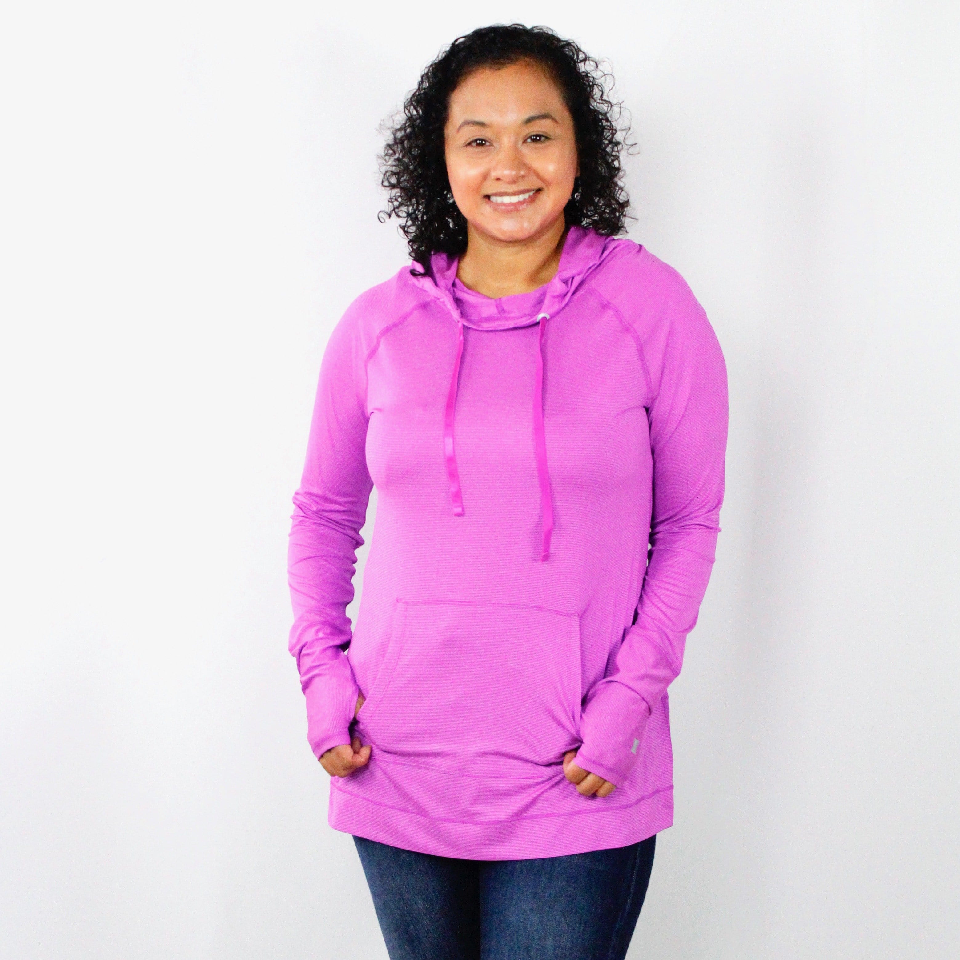 Purple Athleisure Hoodie