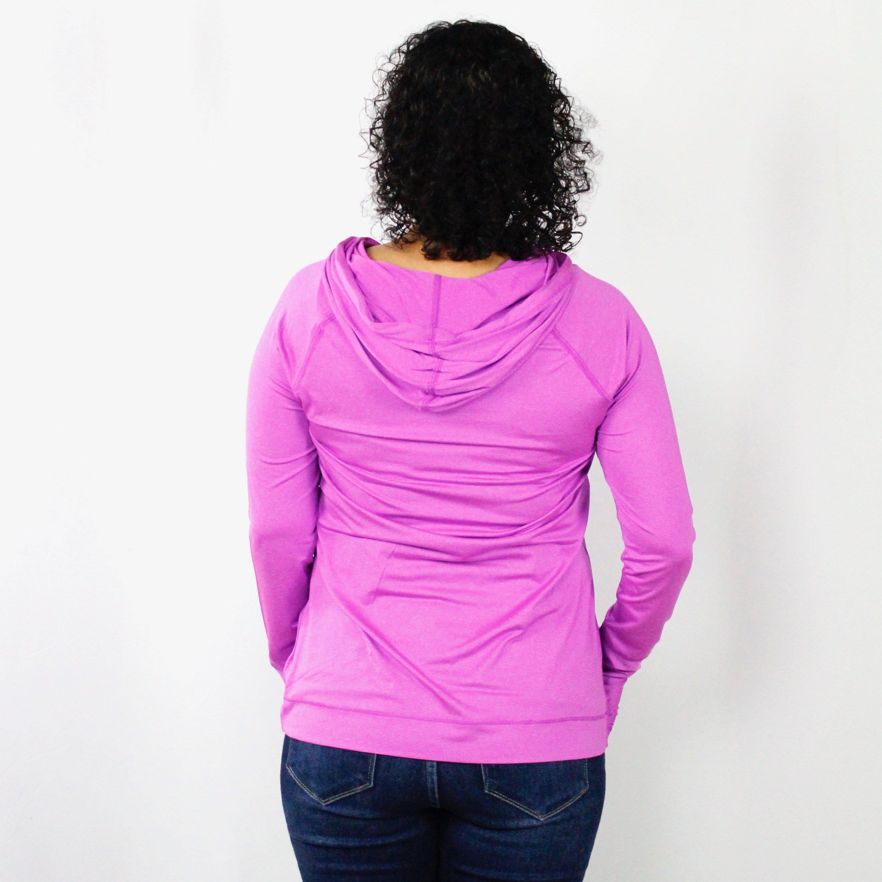 Purple Athleisure Hoodie