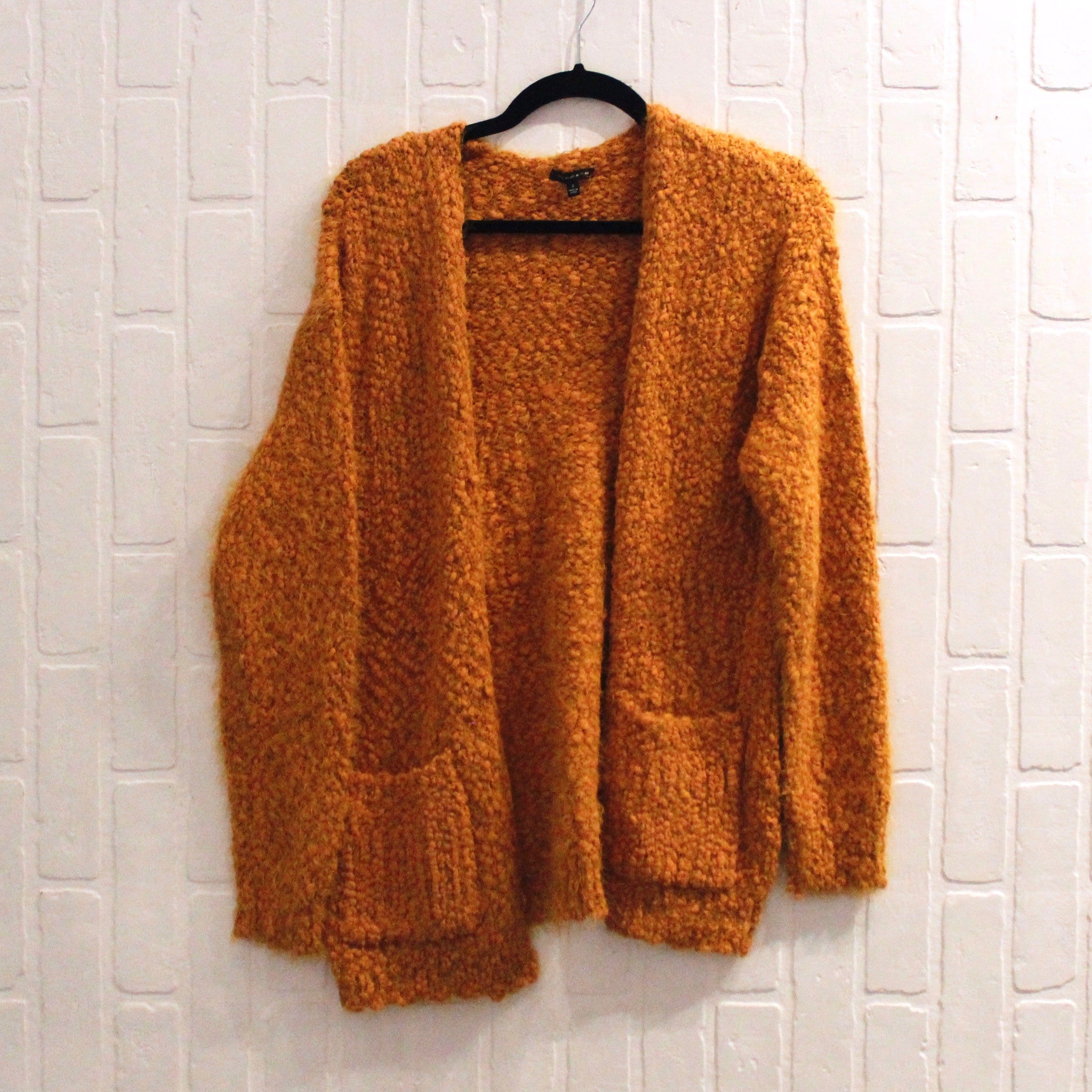 Fuzzy Popcorn Pocket Cardigan
