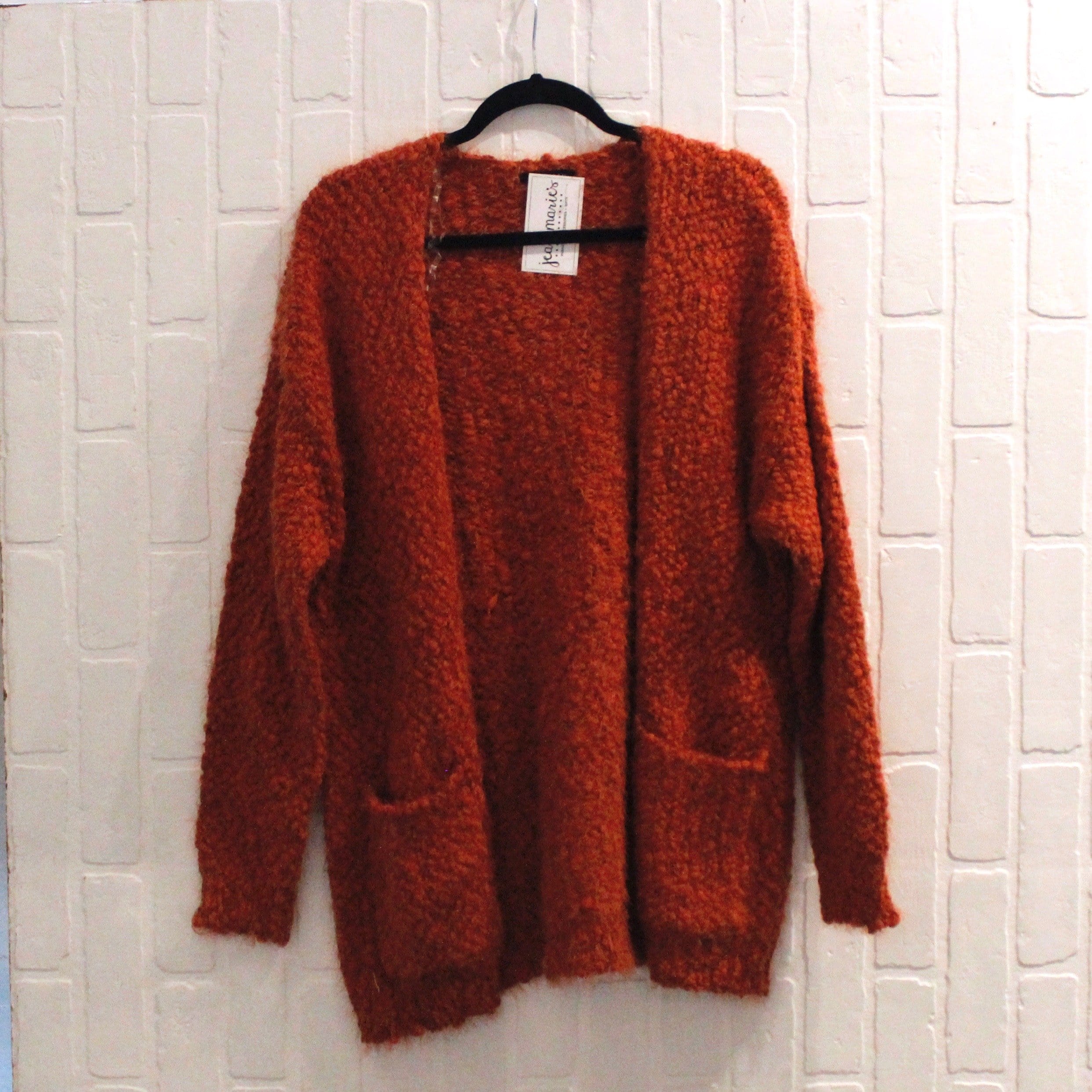Fuzzy Popcorn Pocket Cardigan