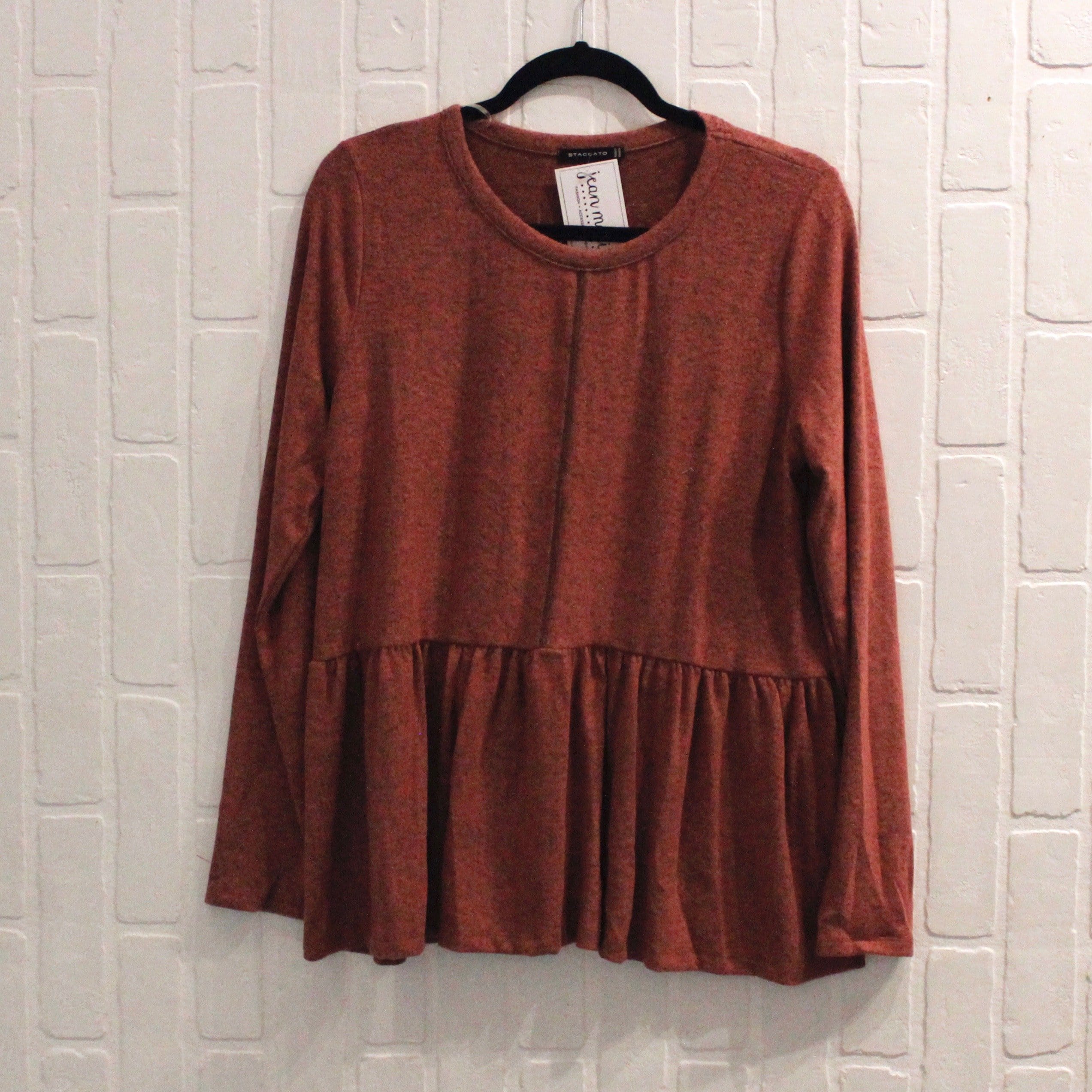 Brushed Babydoll Top