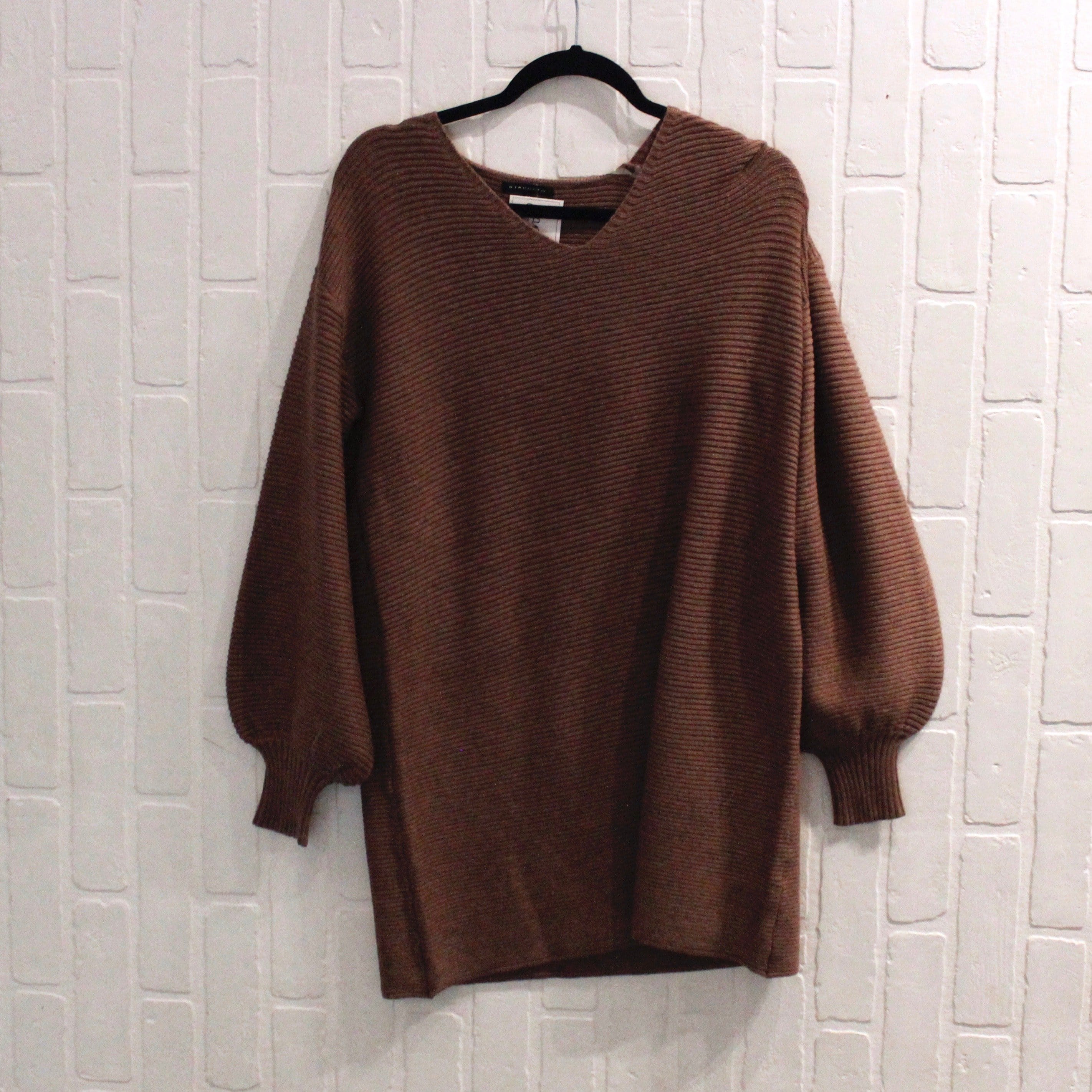Purple Vneck Sweater