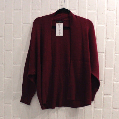 Ribbed Dolman Cardigan