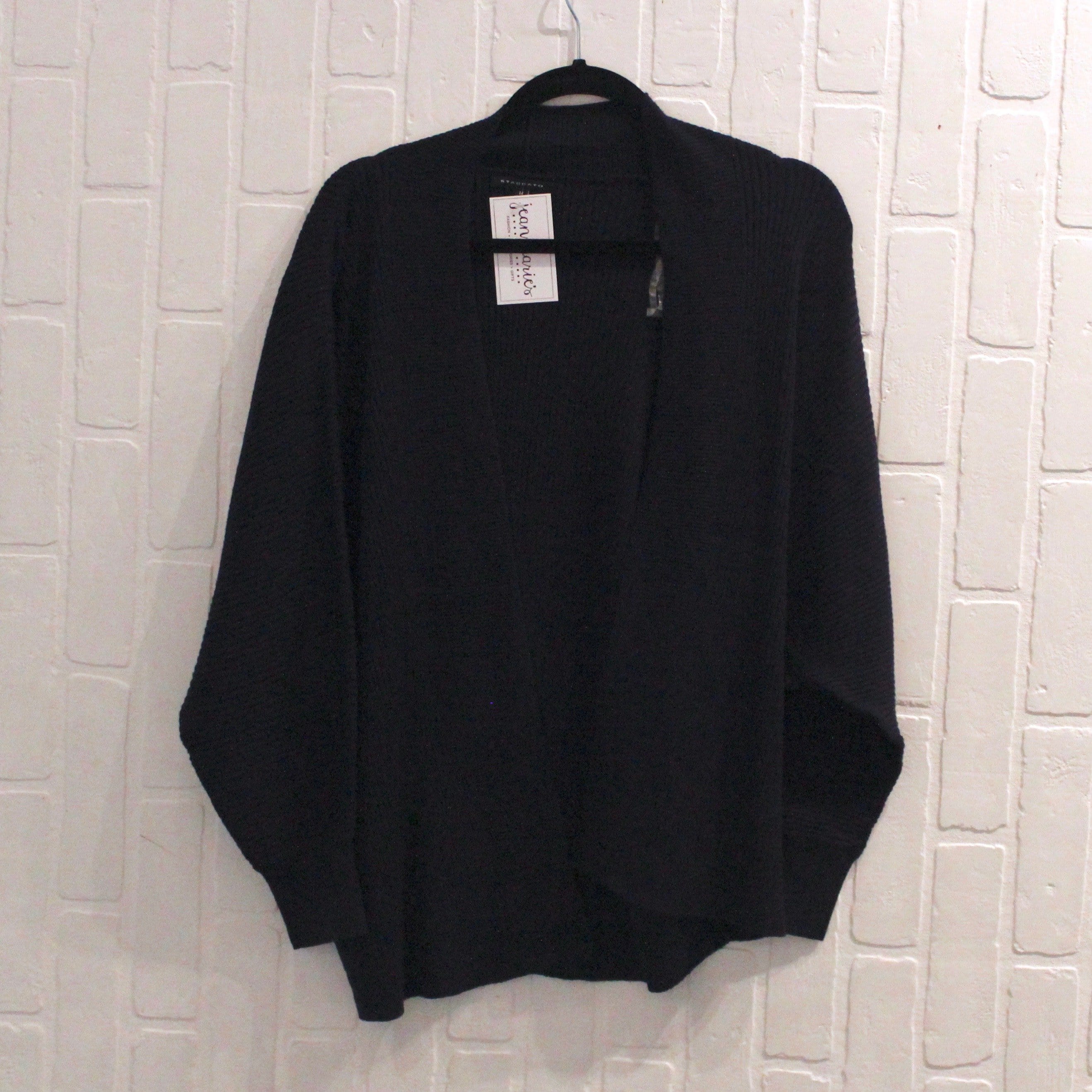 Ribbed Dolman Cardigan