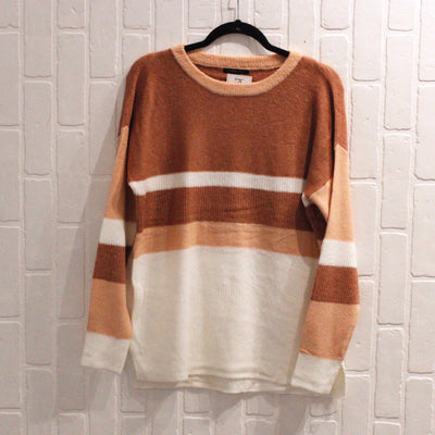 Ivory Stripe Sweater