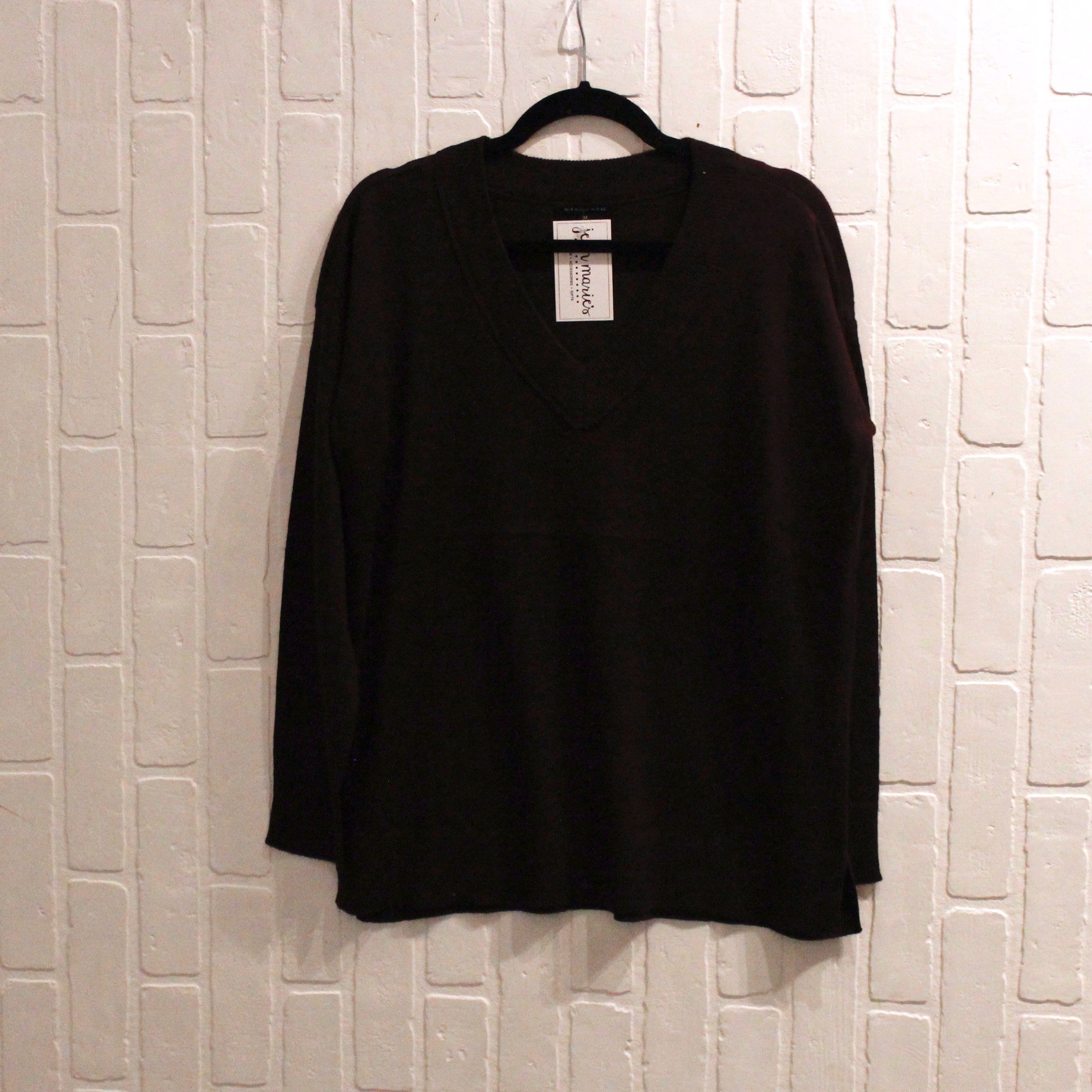 Soft Basic Vneck Sweater
