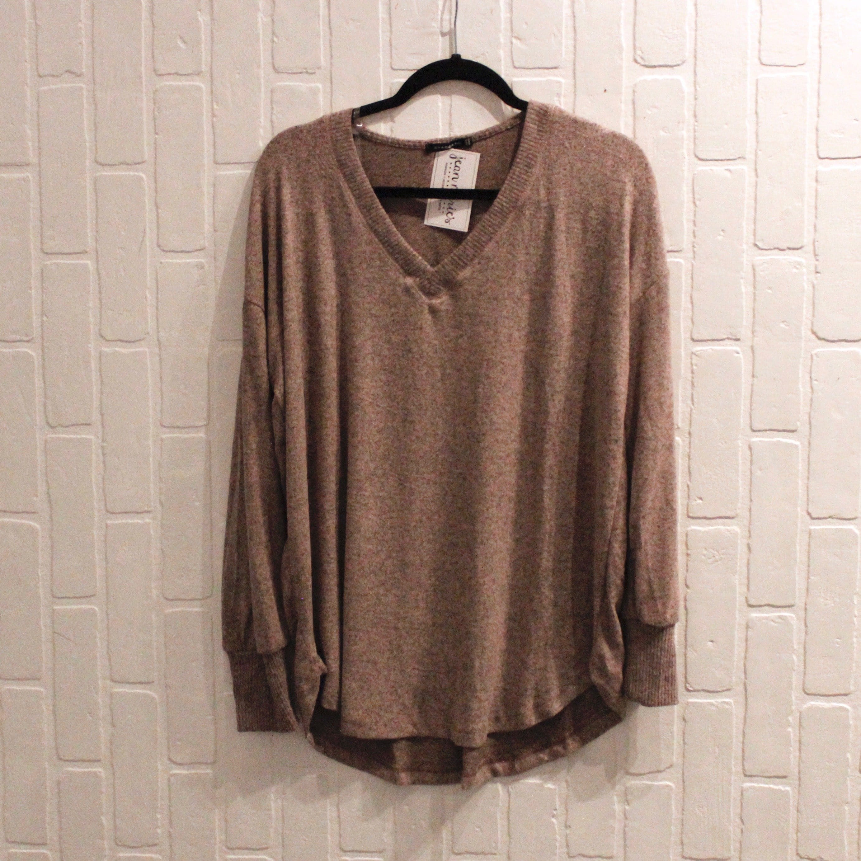 Brushed Vneck Top