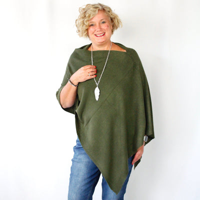 Classic Knit Poncho