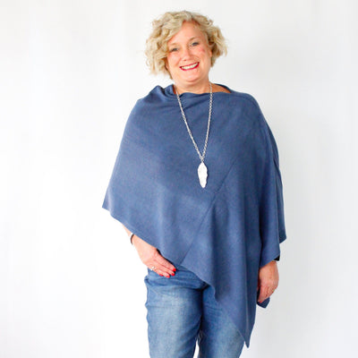 Classic Knit Poncho