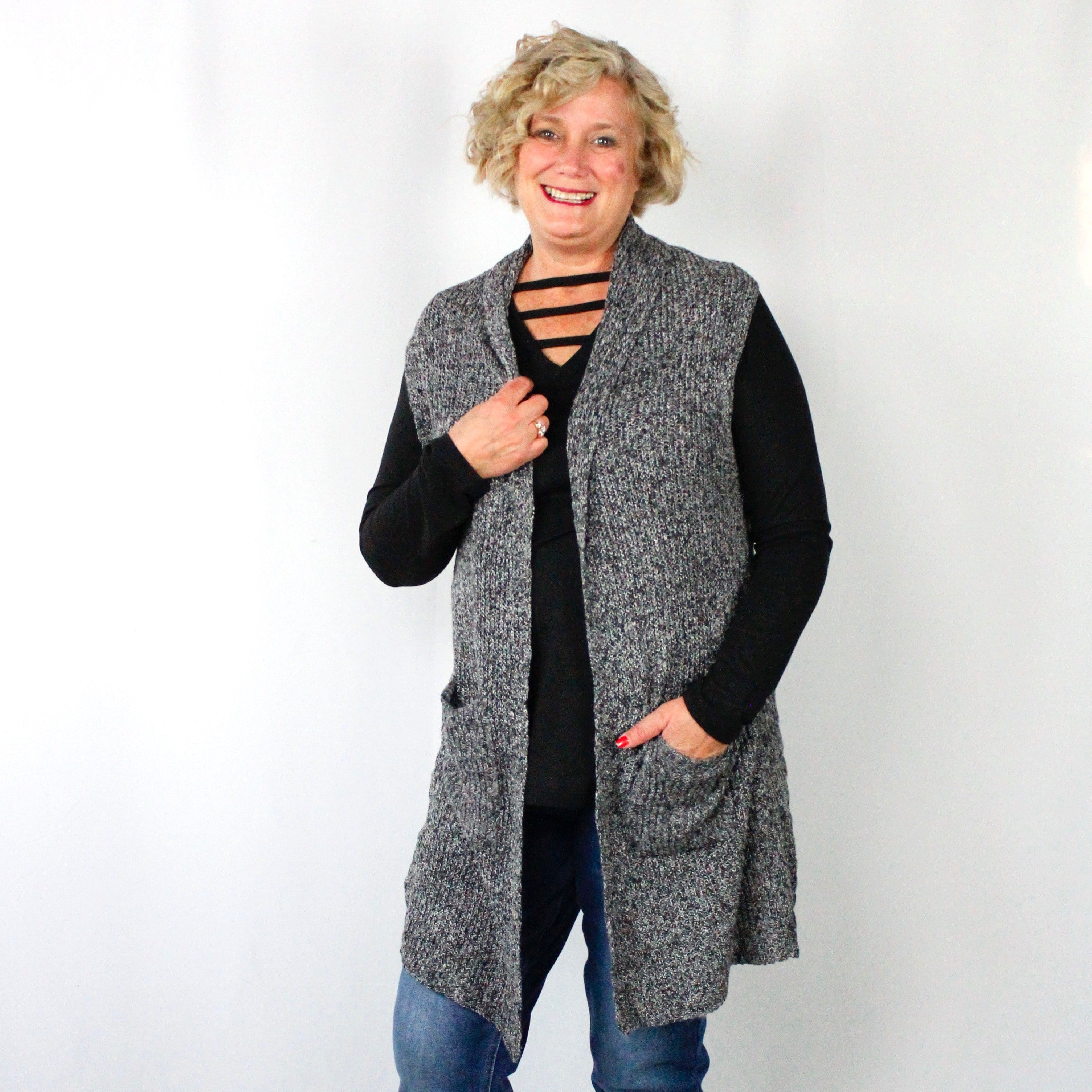 Lightweight Knit Vest