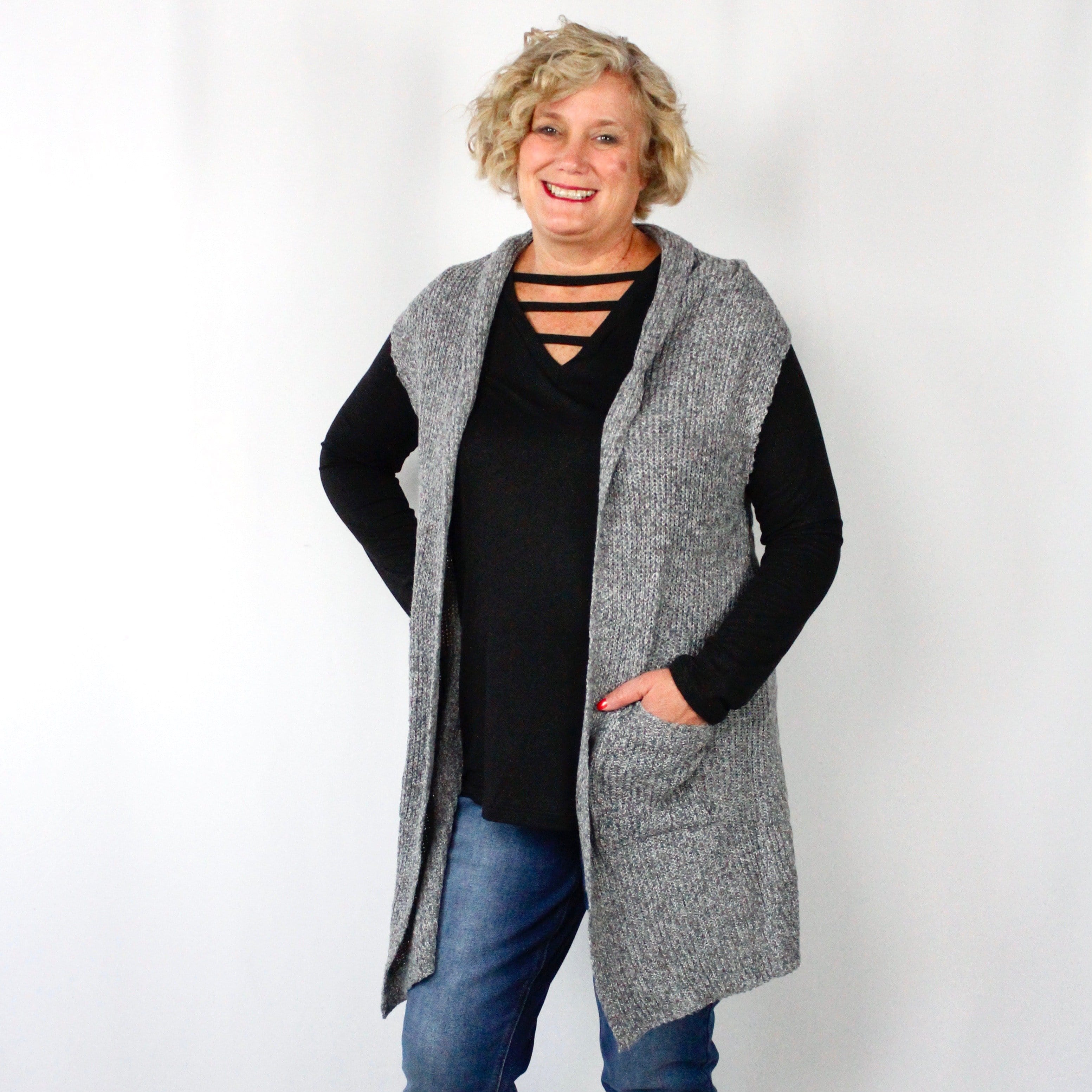 Lightweight Knit Vest