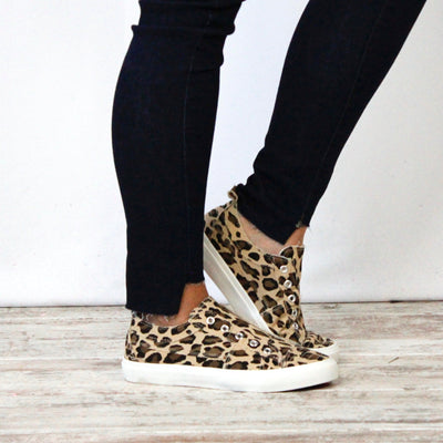 Babalu Leopard Sneakers