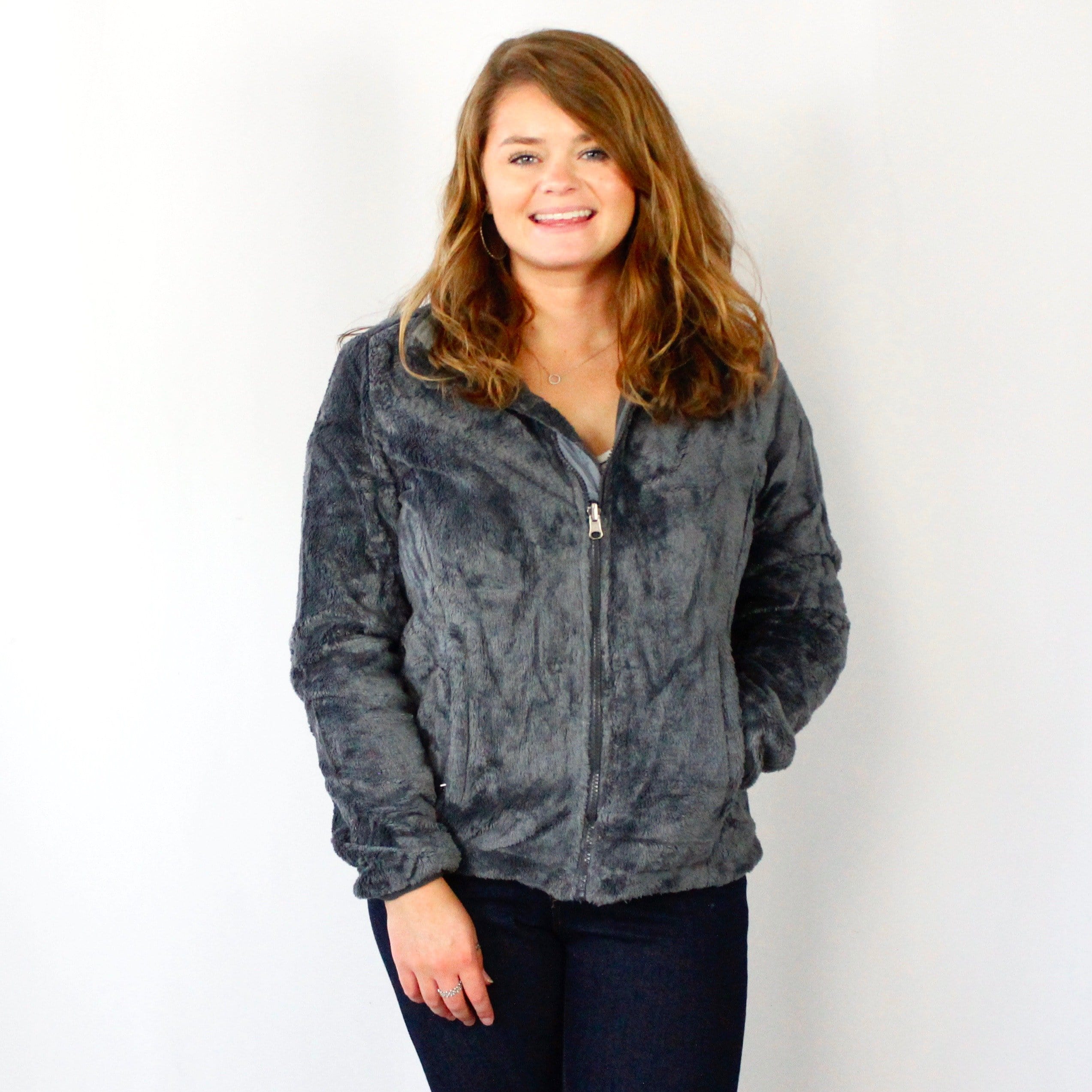 Fuzzy Zip-Up