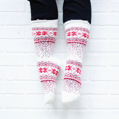 Polar Extreme Heat Women's Fairisle Thermal Sock Asst