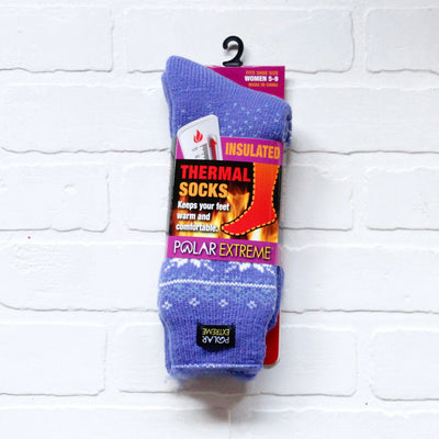 Polar Extreme Heat Women's Fairisle Thermal Sock