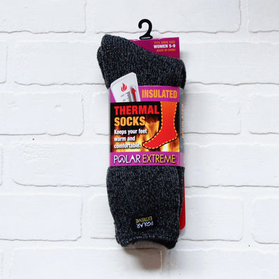 Polar Extreme Heat Women's Brushed Sock Asst