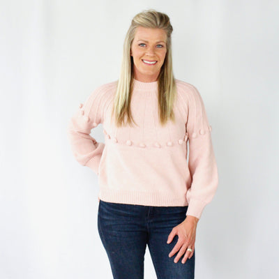 Knit Pom Sweater