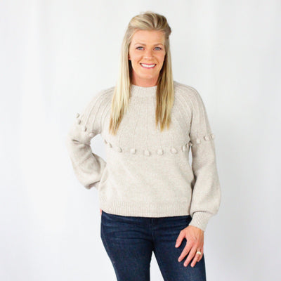 Knit Pom Sweater