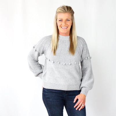 Knit Pom Sweater