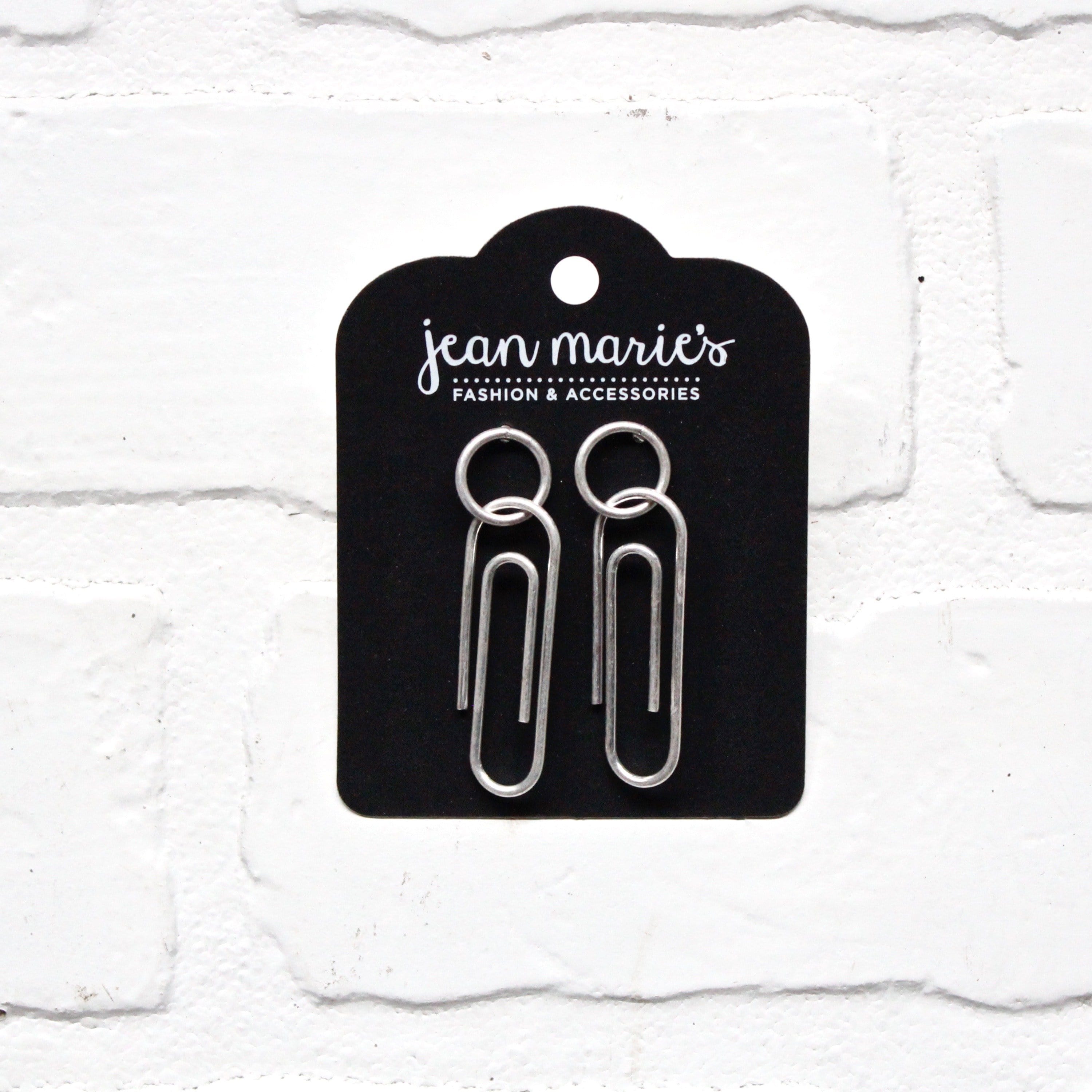 Paperclip Post Earring