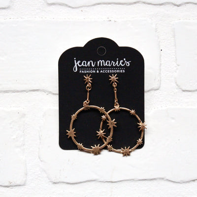 Star Drop Earring