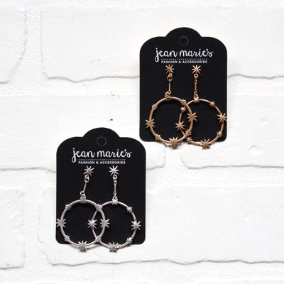 Star Drop Earring