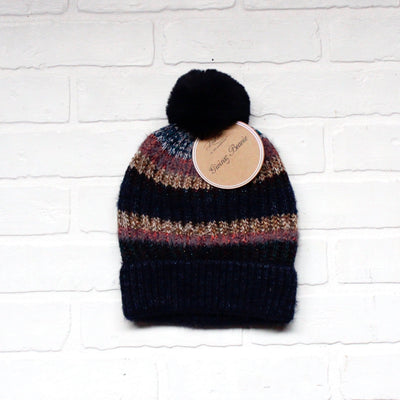Multi Color Wool Blend Giving Beanie Asst