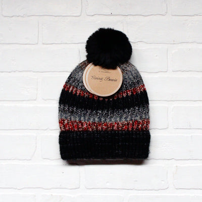 Multi Color Wool Blend Giving Beanie Asst